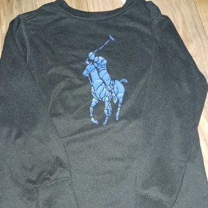 Black Ralph Lauren performance shirt